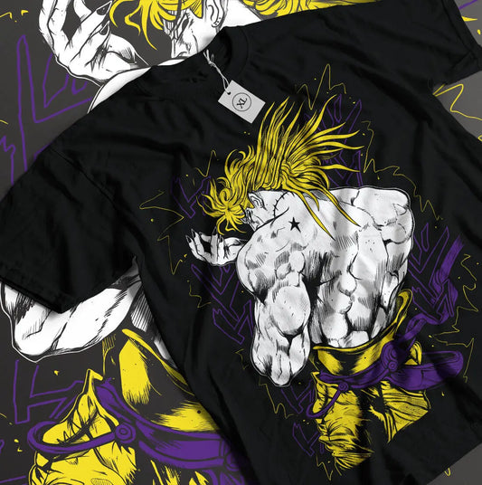 JoJo Bizarre Adventure Shirt Jotaro Kujo Tshirt Dio Giorno T-Shirt Anime Shirt