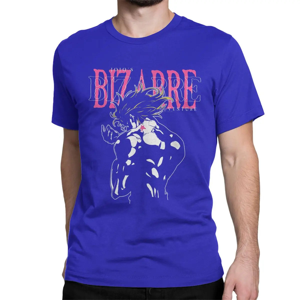 Men Women T-Shirt DIO With Joestar Birthmark Japanese Anime Vintage Cotton Tees JOJOs Bizarre Adventure T Shirt Tops Big Size