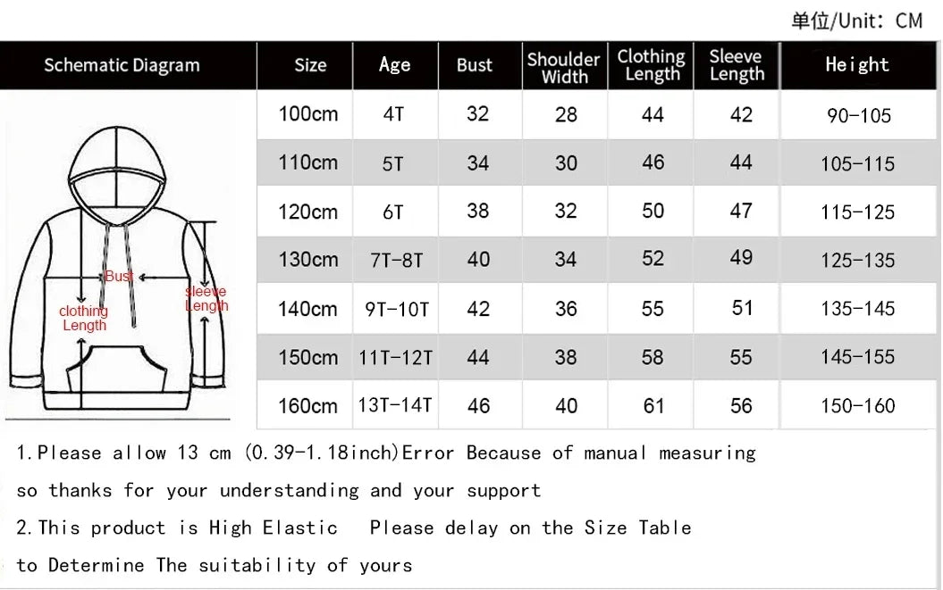 Pikachu Hooded Sweatshirt for Children Adult Pokemon Cartoon Print Hooded Sweatshirt for Men and Women Fall Winter Warm Coat