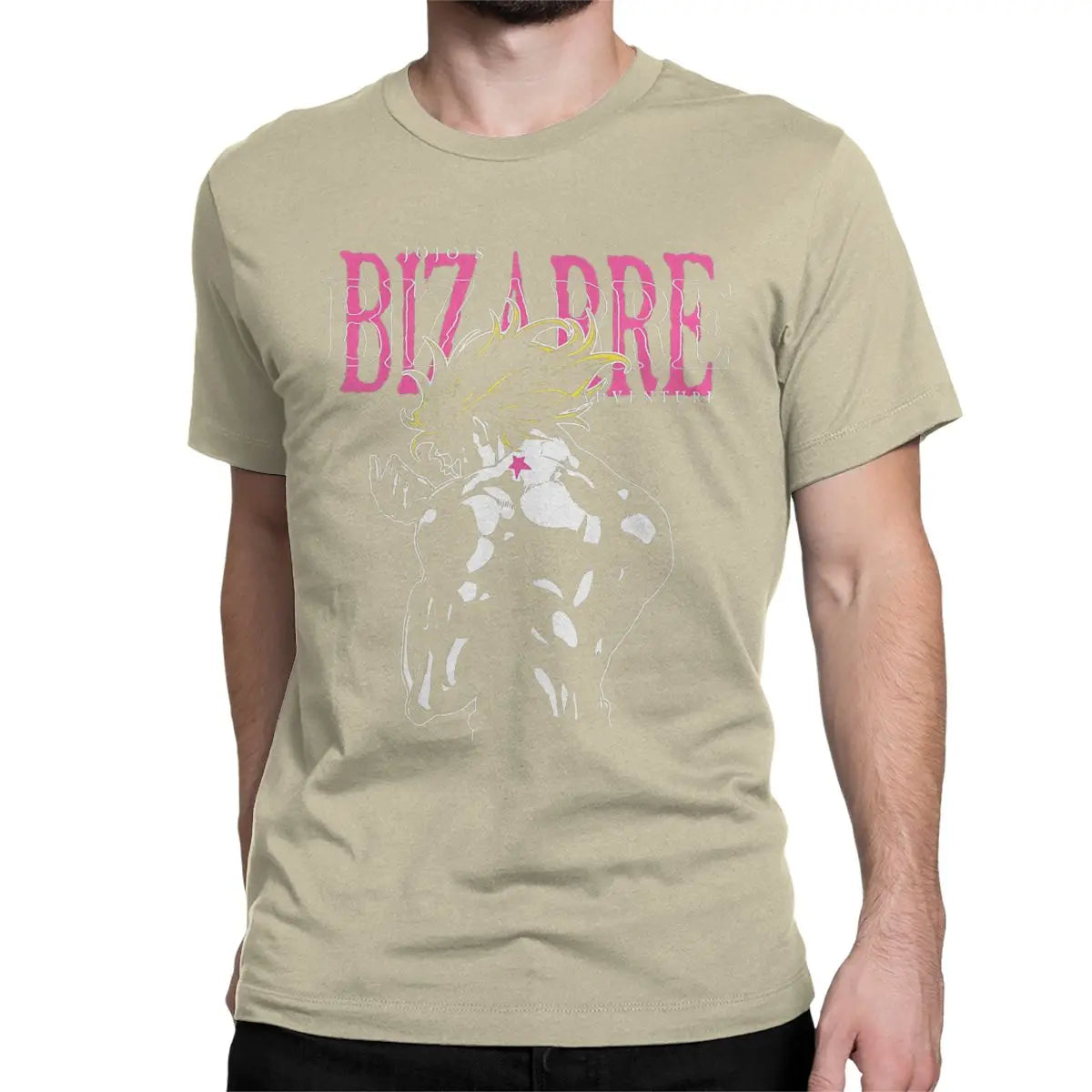 Men Women T-Shirt DIO With Joestar Birthmark Japanese Anime Vintage Cotton Tees JOJOs Bizarre Adventure T Shirt Tops Big Size