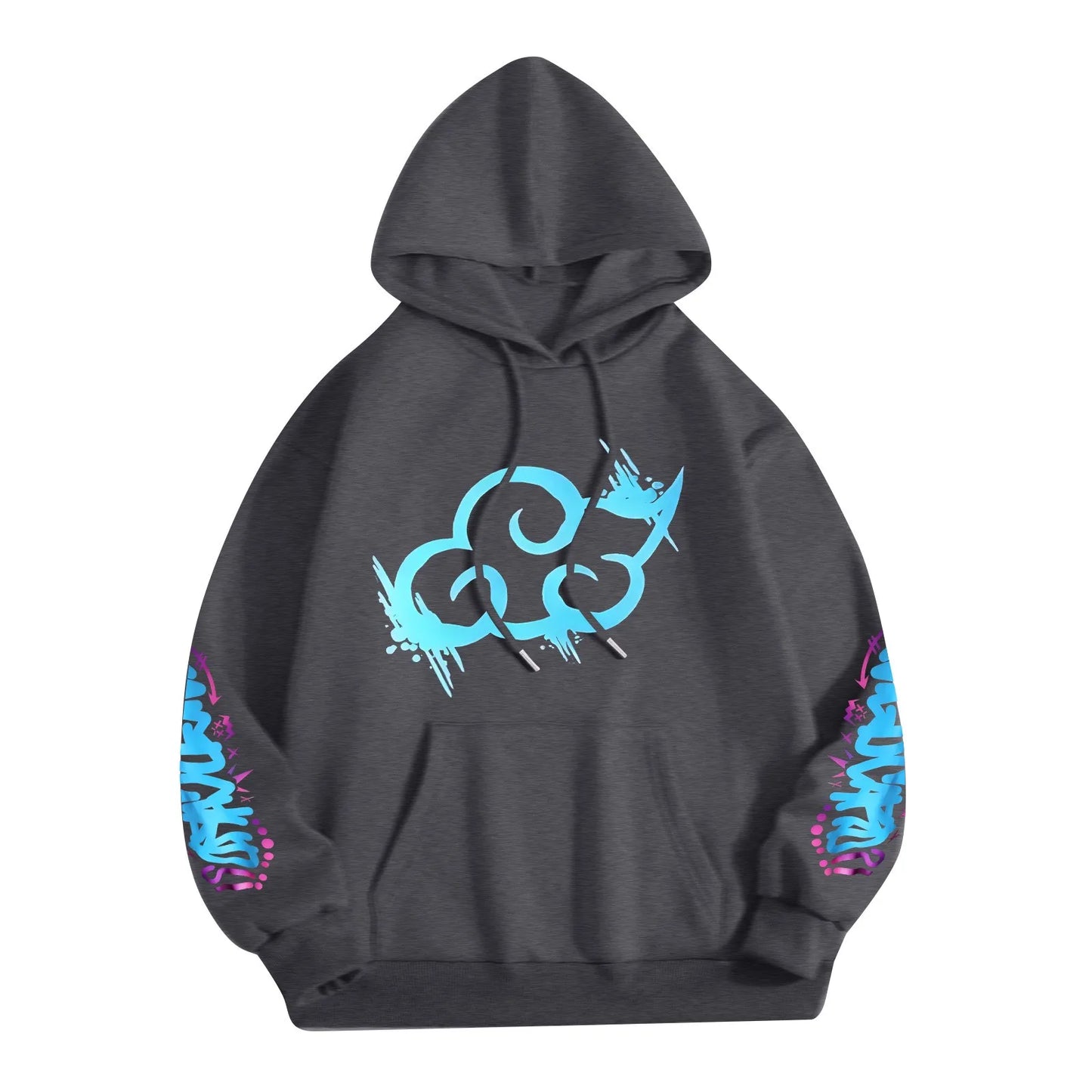 Y2k Arcane Jinx Cute Hooded Anime Print Harajuku Kawaii Sweatshirt Long-sleeved Cartoon Fleece Clothes Moletom Fashion Pullovers