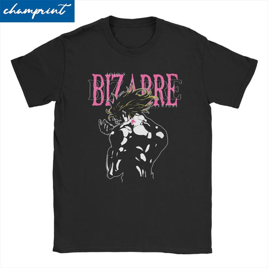 Men Women T-Shirt DIO With Joestar Birthmark Japanese Anime Vintage Cotton Tees JOJOs Bizarre Adventure T Shirt Tops Big Size