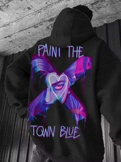 Popular Arcane League Jinx 3d Print Hoodie Men Women Fashion Anime Hoodies Sweatshirt Coat Women Sweat Men Clothes New Tracksuit